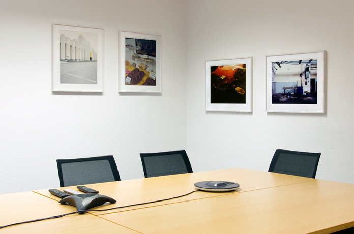 Installation view: Peter Riedlinger, Hero City, Luminous, Energy